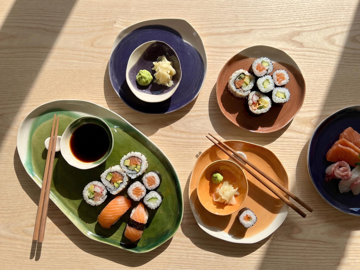 A plate is a small architecture for food