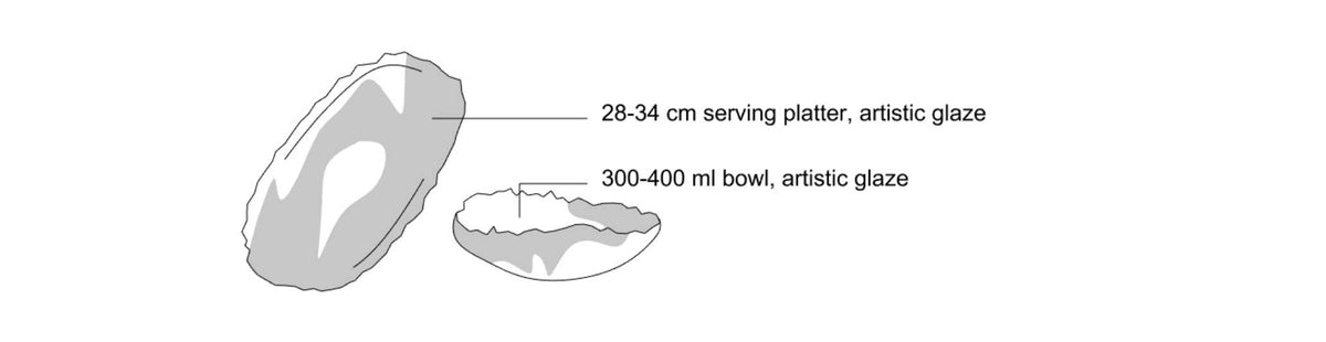 Mystery Box 1 – porcelain tray and a bowl