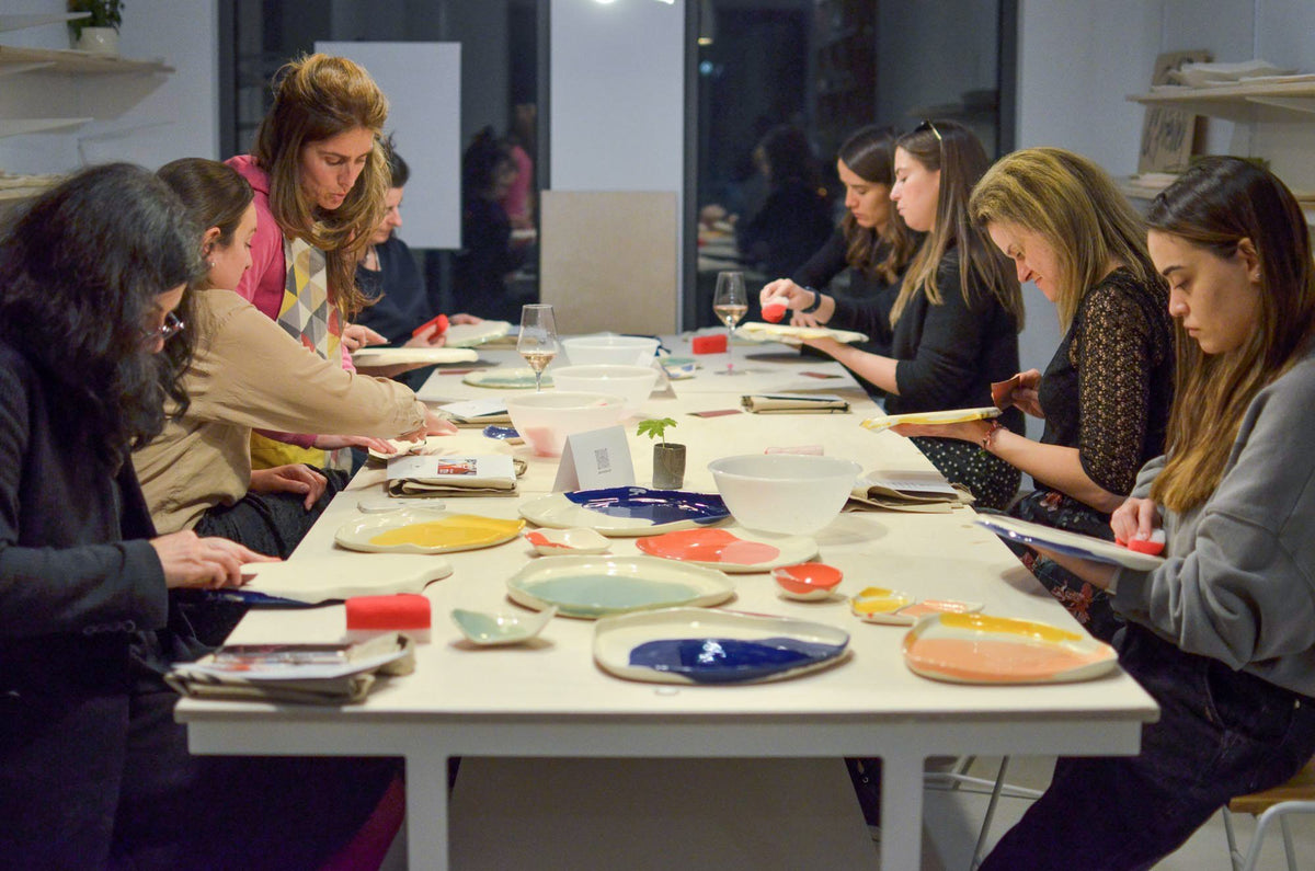 Ceramic Workshops for Teams & Friends