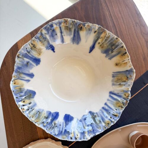 Sea Reflections Serving Bowl