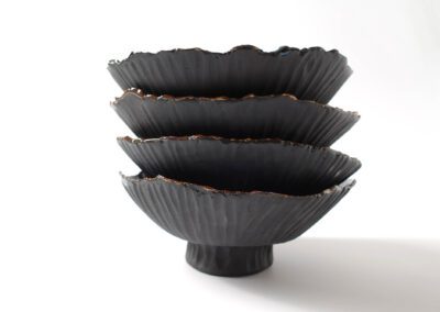 sculptural bowls for donburi dish