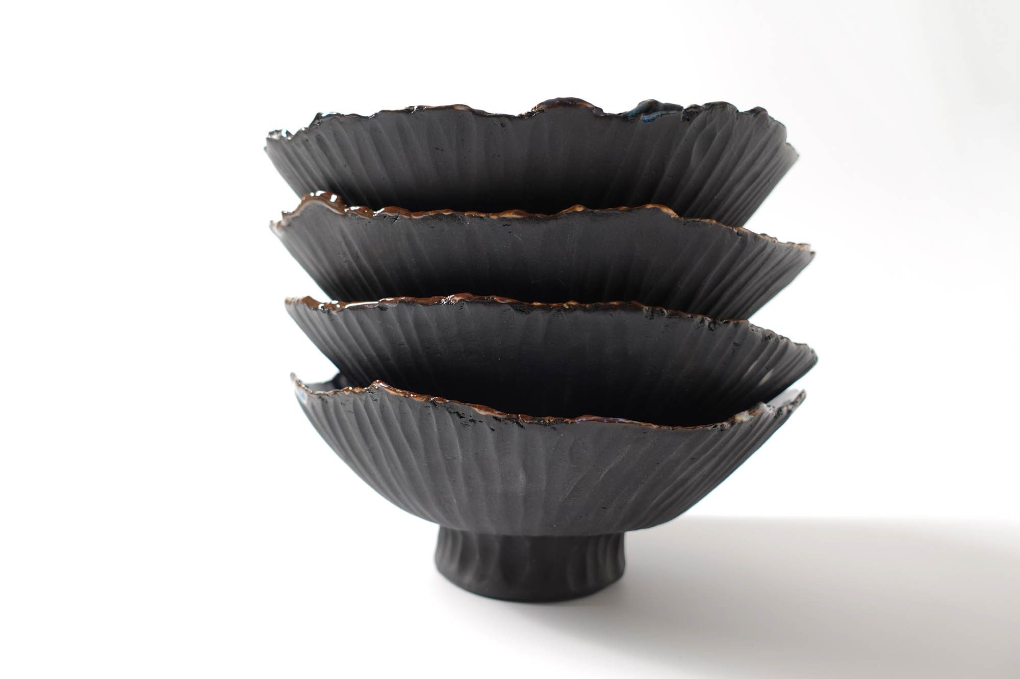 bruno verjus collection (1) sculptural bowls for donburi dish