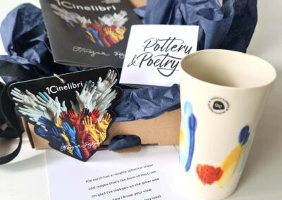 Branded gift cip for Cinelibri festival