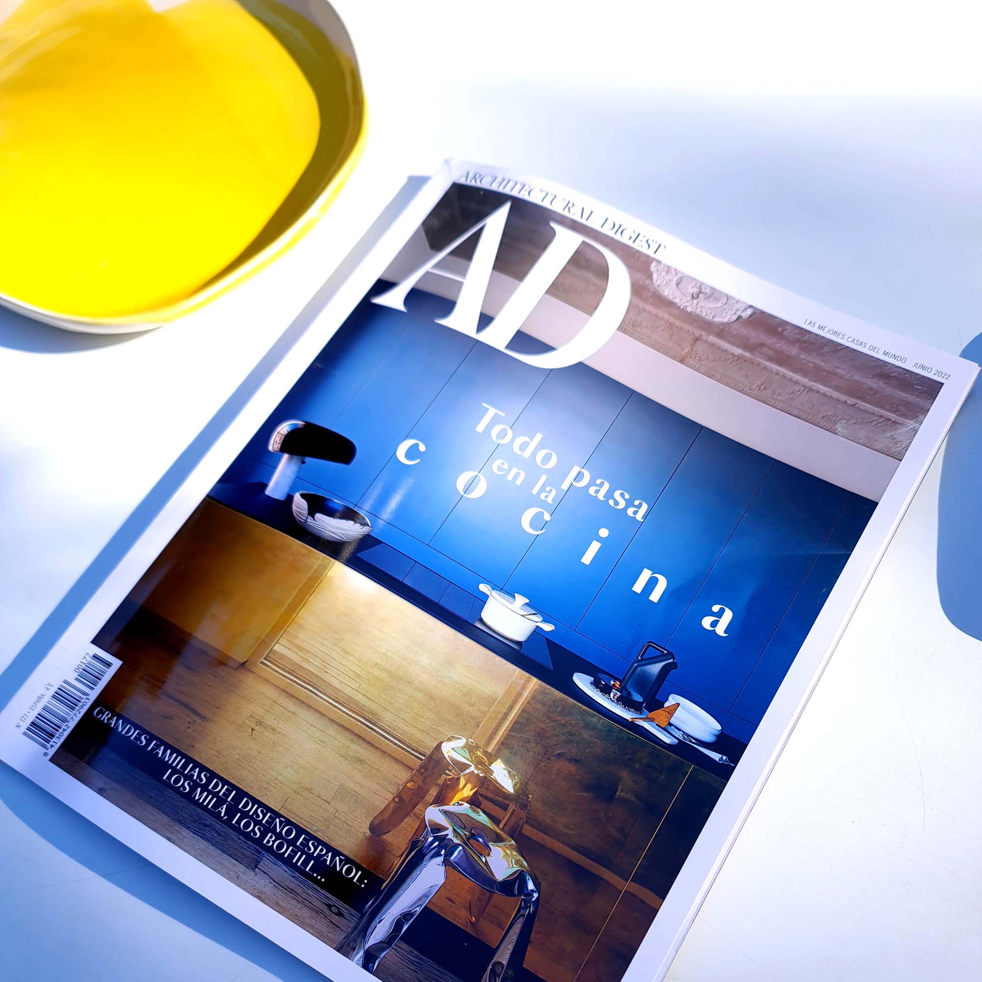 Pottery and Poetry featured in AD Spain