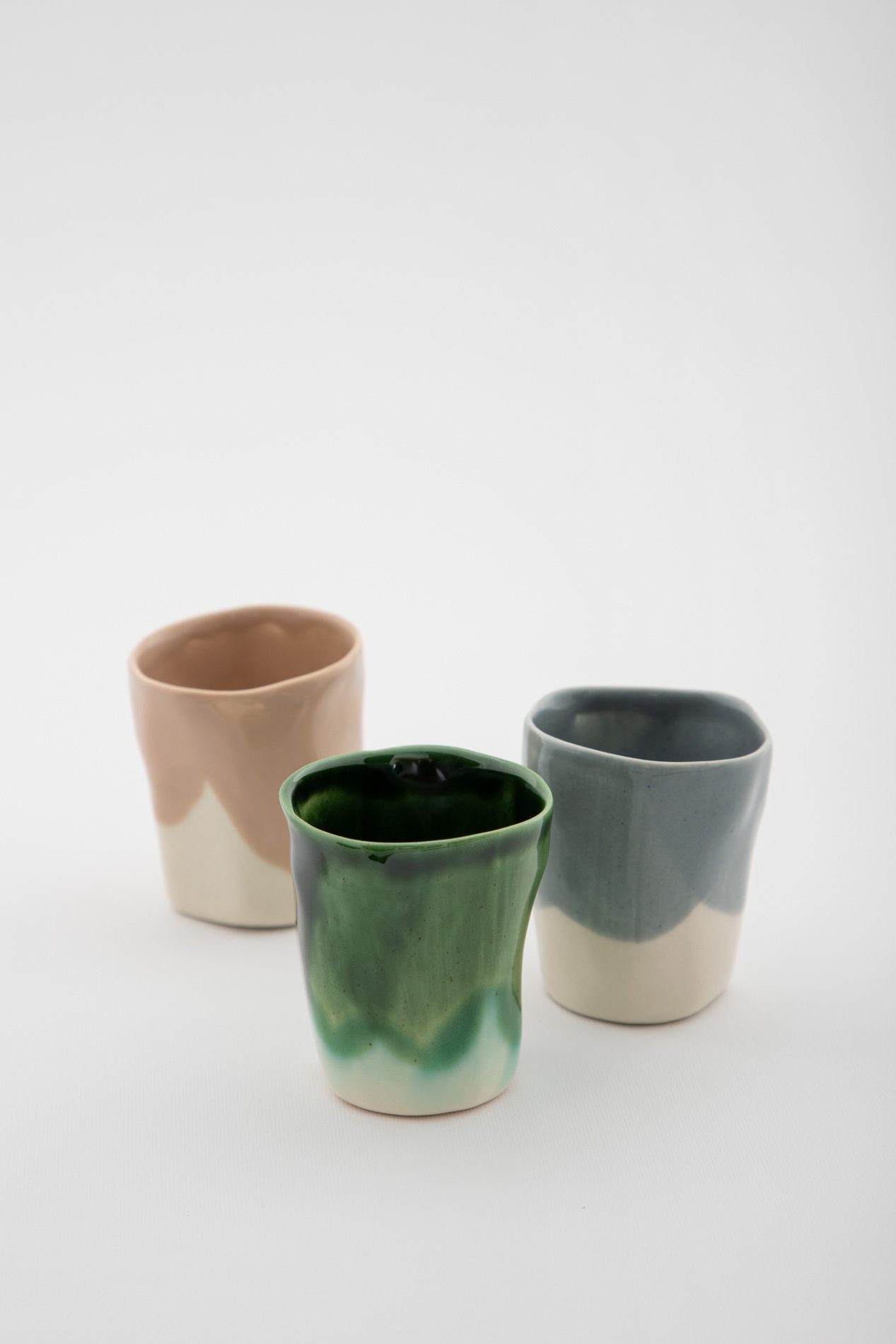 coffee cups in different colors