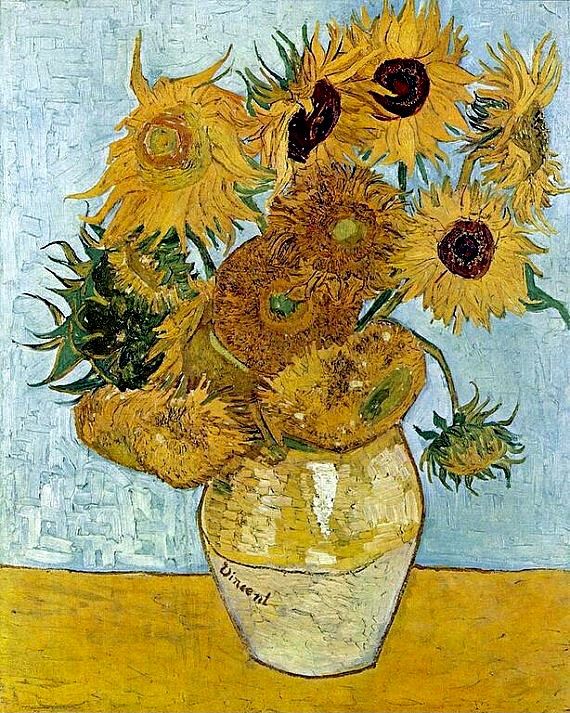 Van Gogh sunflowers