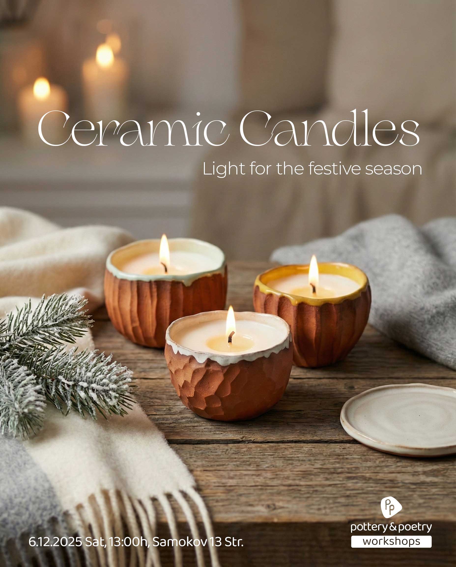 Ceramic Candles workshop