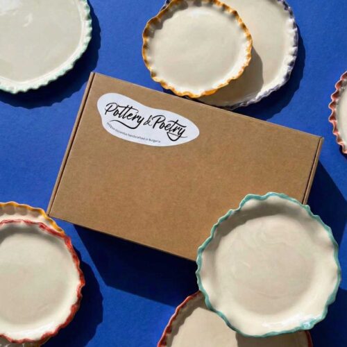 Mystery Box 2 - 2 porcelain plates